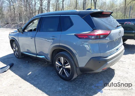 2021 Nissan Rogue Sl Intelligent Awd z USA, uszkodzony, nr VIN JN8AT3CB7MW238140